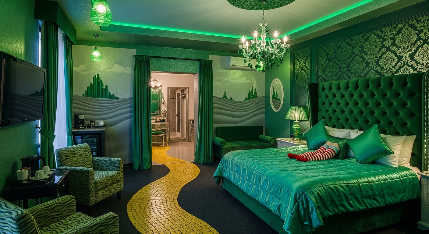 Hotel Themed Room